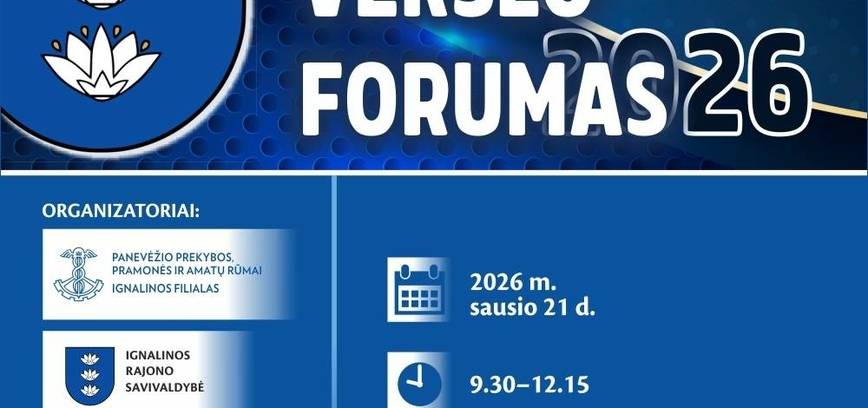Ignalinos verslo forumas 2026