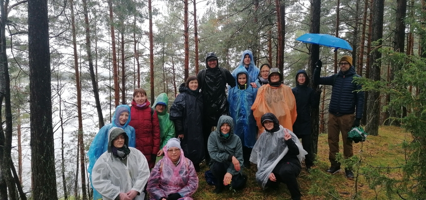 Das Tourismus-Informationszentrum des Bezirks Ignalina lud Sie ein, die Größe des Gletscherrandes kennenzulernen.