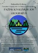 GeoNight renginiais buvo pagerbti iš Ignalinos kilę geografai