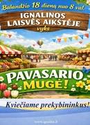 Pavasario mugė Ignalinoje