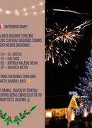 Ignalinos rajono turizmo informacijos centro darbo laikas šventinėmis dienomis