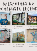Balsavimas už įdomiausią LEGENDĄ