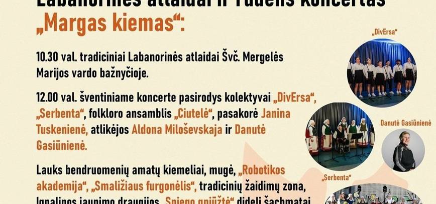 Labanorinės atlaidai ir rudens koncertas 