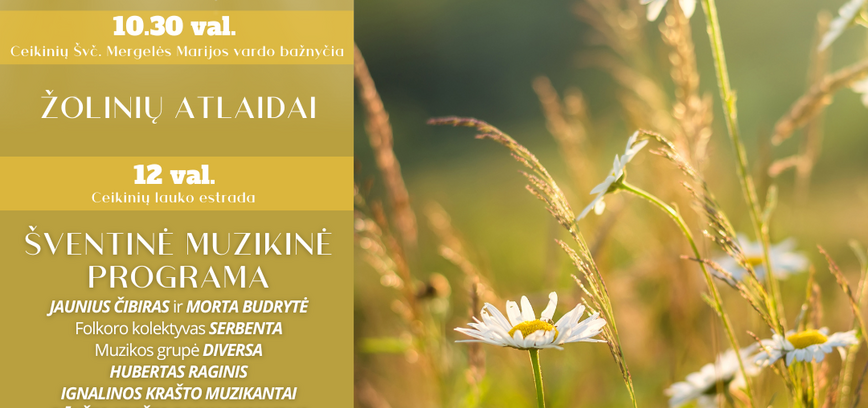 Žolinių šventė Ceikiniuose