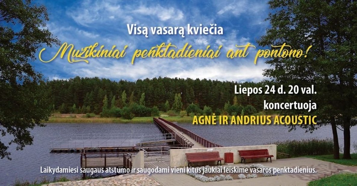 Koncertuoja Agnė ir Andrius Acoustic