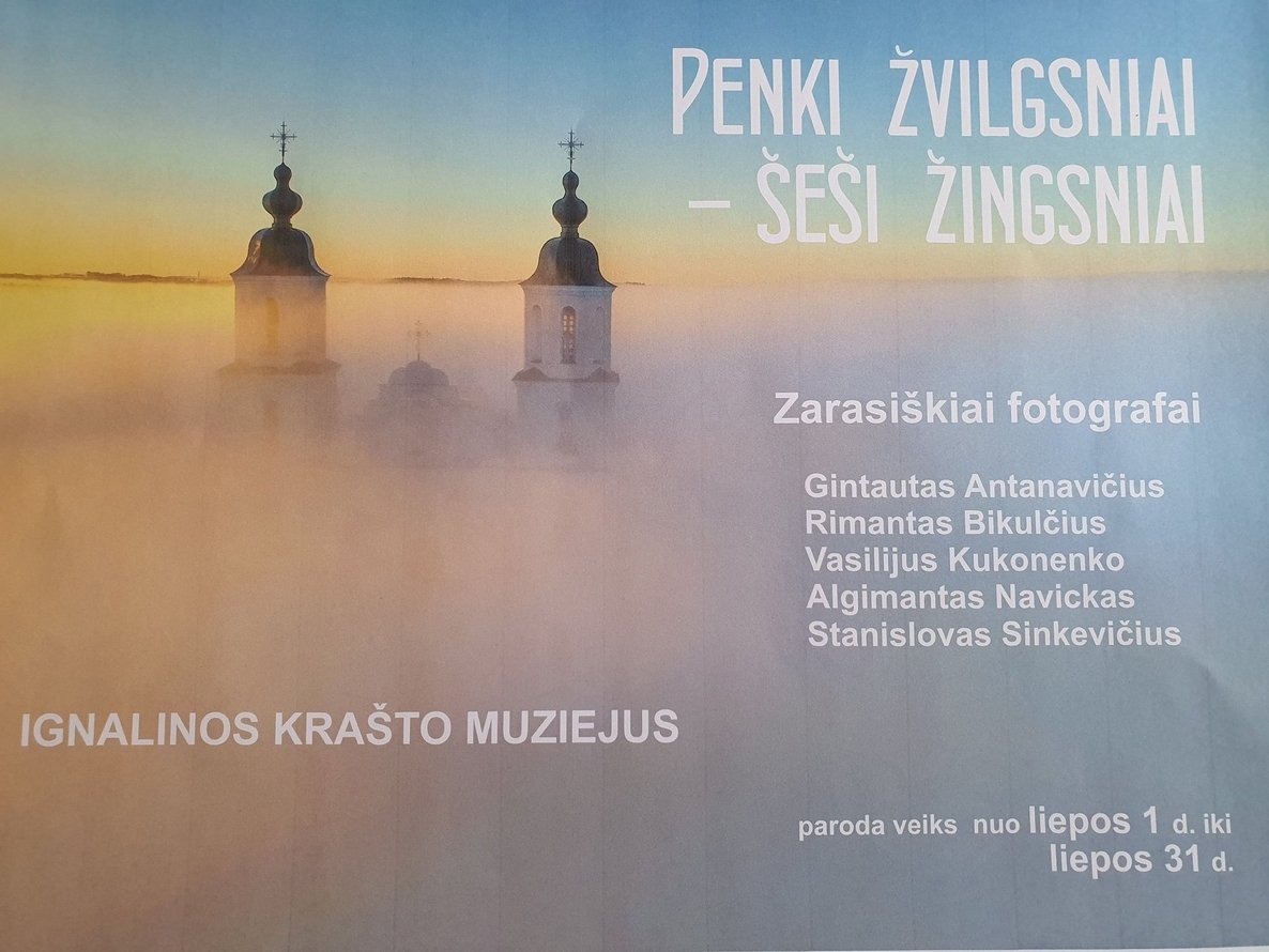 PARODA „PENKI ŽVILGSNIAI – ŠEŠI ŽINGSNIAI“