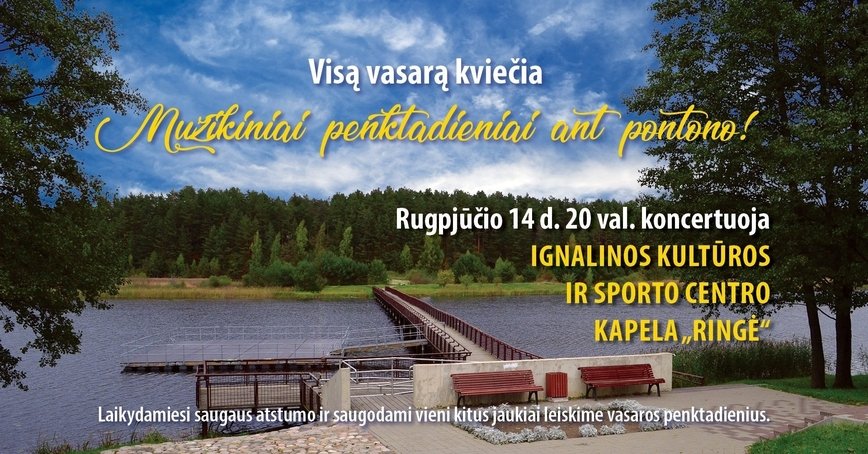 Koncertuoja Ignalinos kultūros ir sporto centro kapela "Ringė"