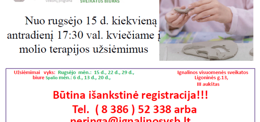 Clay therapy sessions