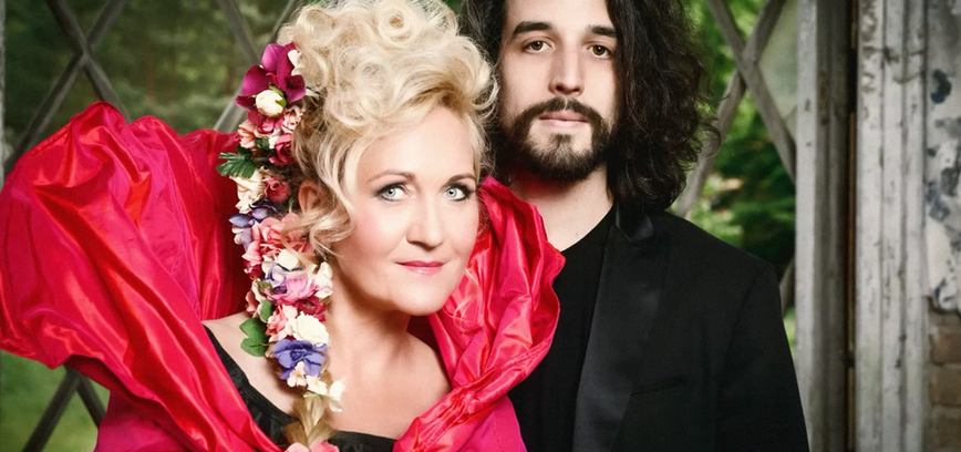 „Amžinybė“: Simone Kermes (sopranas, Vokietija), Gianluca Geremia (teorba, Italija)