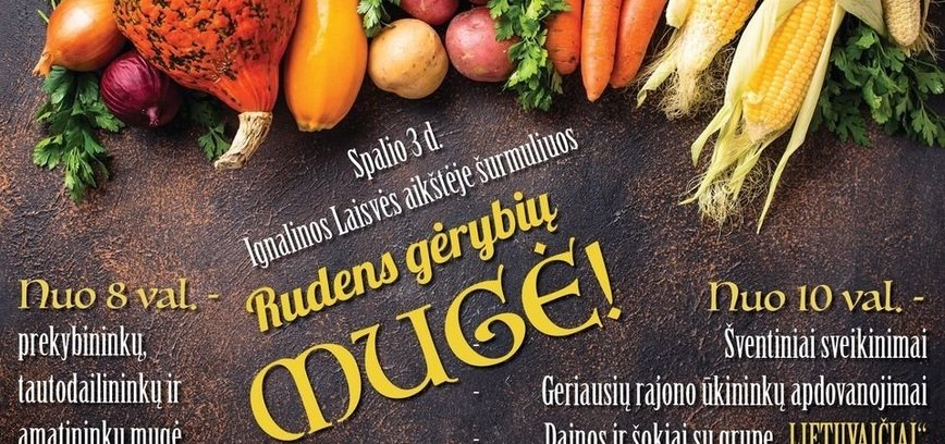Rudens gėrybių mugė