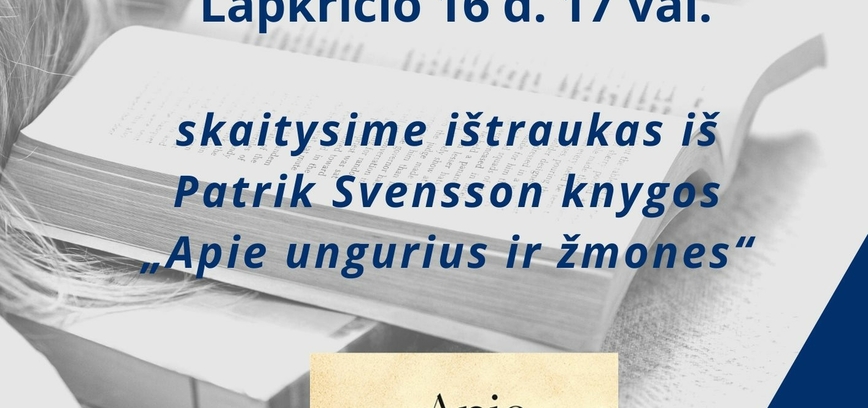 Šiaurės šalių literatūros savaitės garsiniai  skaitymai