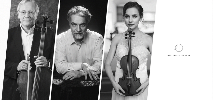 Grand Trio performs Brahms: David Gering, Petras Geniušas, Dalia Kuznecovaitė