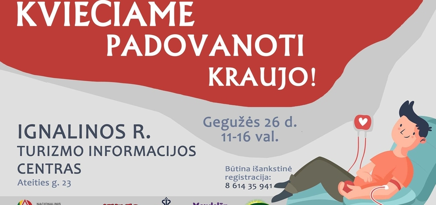 Сдай кровь в Игналине!