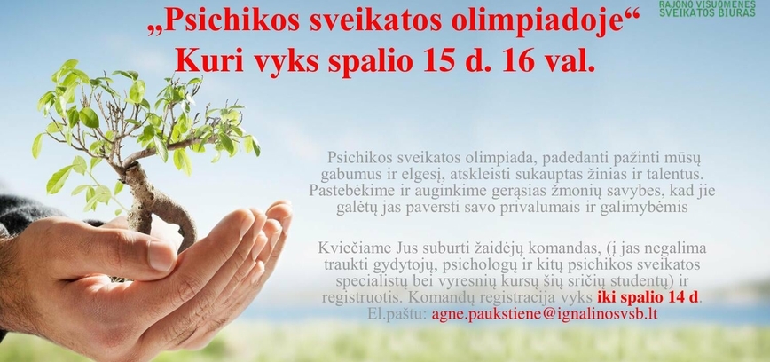 Psichikos sveikatos olimpiada