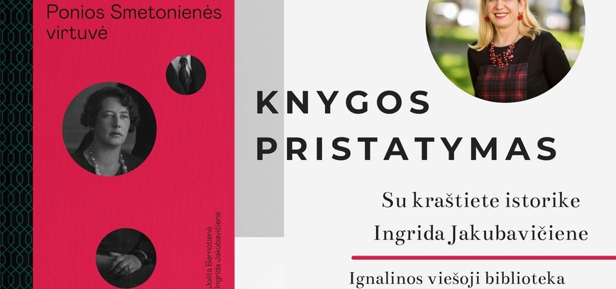 Presentation of the book with the local historian Ingrida Jakubavičienė