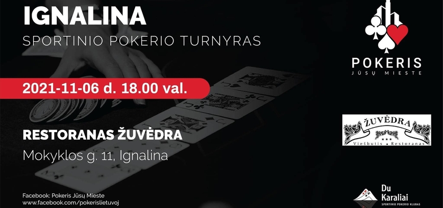 Sports poker tournament