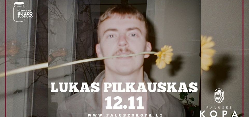 Jam on the blues bench: LUKAS PILKAUSKAS