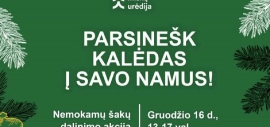 Nemokama šakų dalinimo akcija