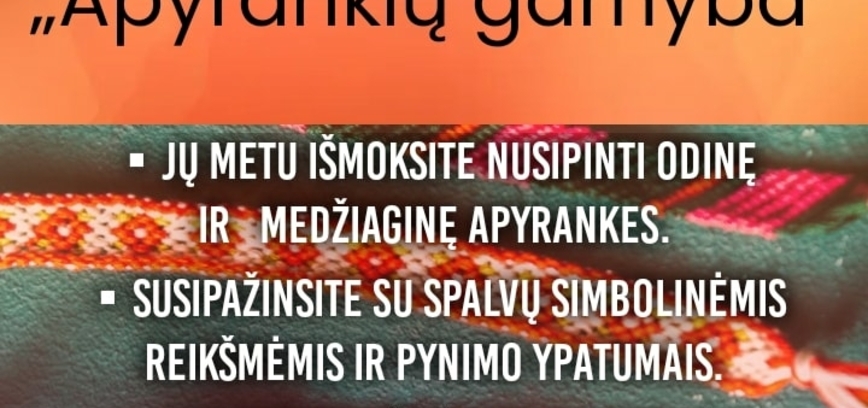 Kūrybinės dirbtuvės 