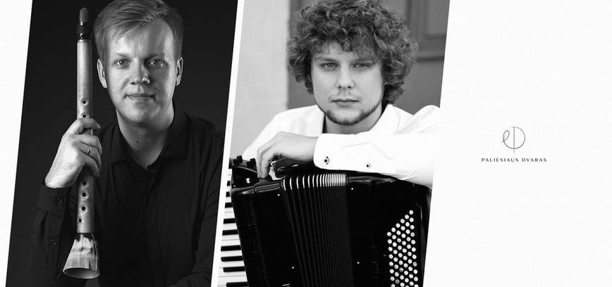 Gaublio siuita. Vytautas Kiminius (birbynė), Tadas Motiečius (akordeonas)