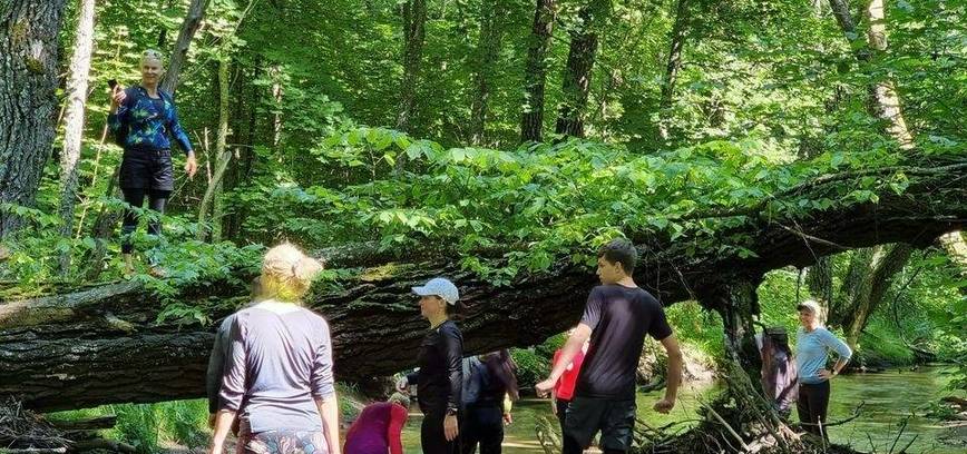 ŽALIA DIENA River Hiking LT