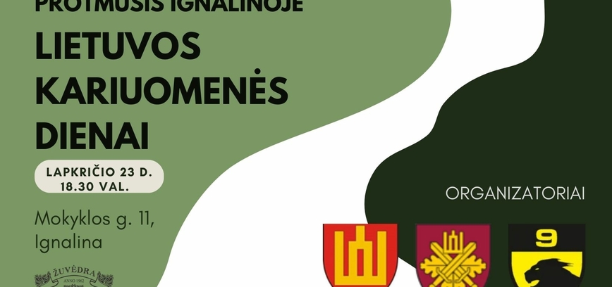 Protmūšis Lietuvos kariuomenės dienai
