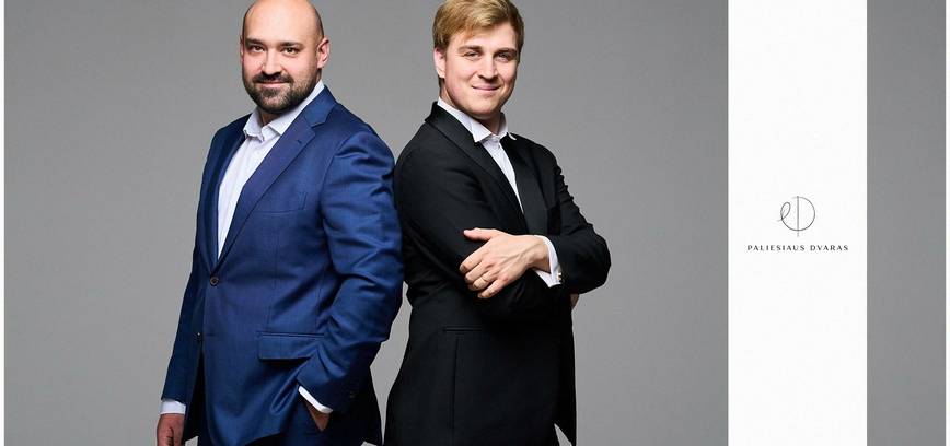Fortepijoninis duetas: Justas Šervenikas (Lietuva), Johan Randvere (Estija)