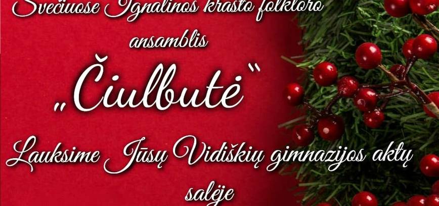 Advento vakaras Vidiškėse 