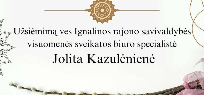 Kūrybinis užsiėmimas Dūkšte 