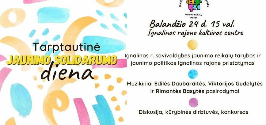 TARPTAUTINĖ JAUNIMO SOLIDARUMO DIENA