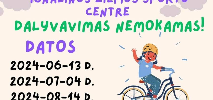 Atviros vaikų dviračių (balansiukų, paspirtukų) lenktynės