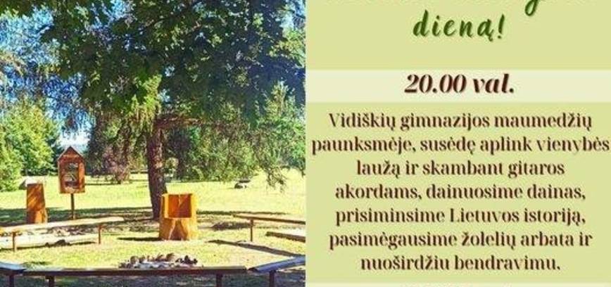 Valstybės dienos minėjimas Vidiškėse