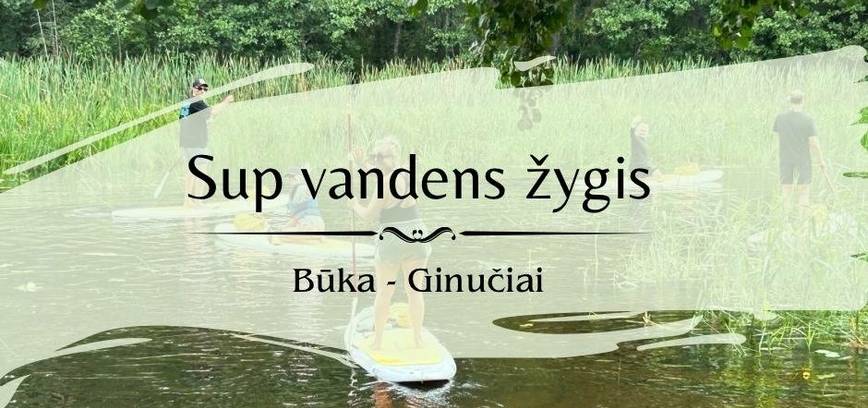 Sup vandens žygis Būkos upe 