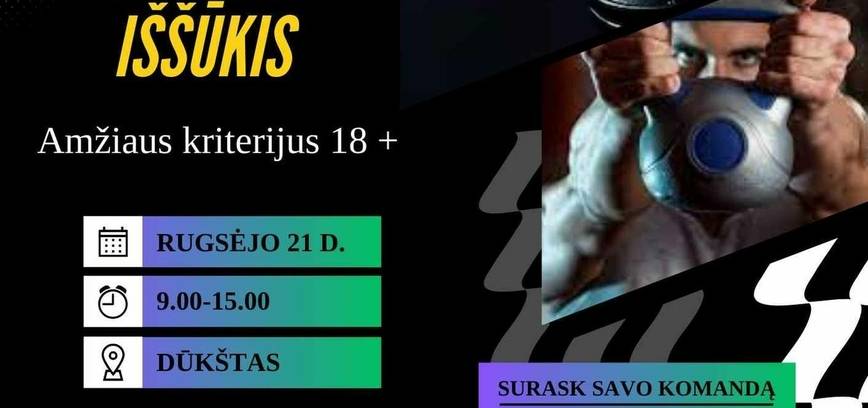 Dūkšto fitneso iššūkis