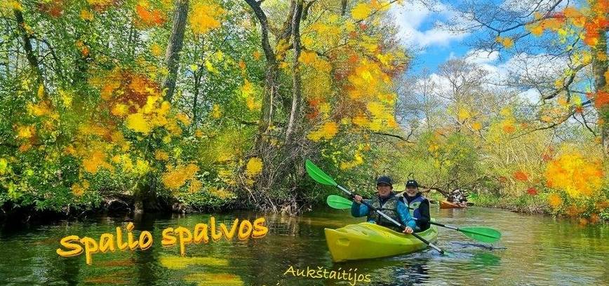 Rudens spalvų kelionė per Aukštaitiją iš Palūšės