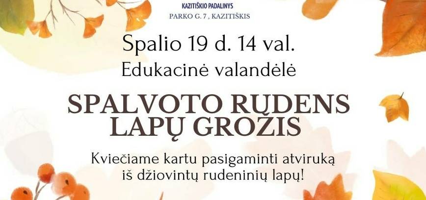 Edukacinė valandėlė 