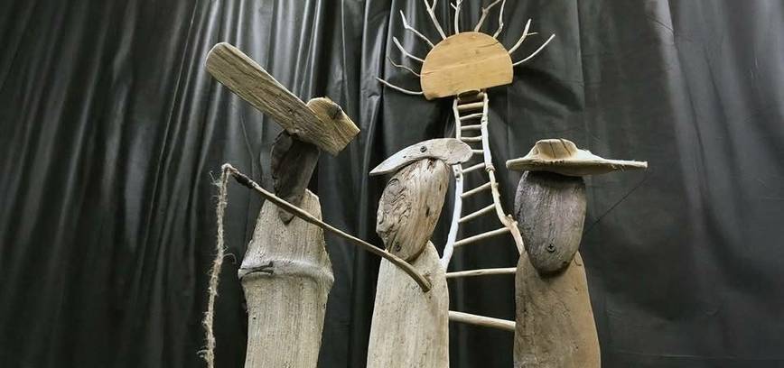 STALO TEATRAS | Spektaklis vaikams „Kaip žvejys į dangų ėjo“ ir edukacinis užsiėmimas