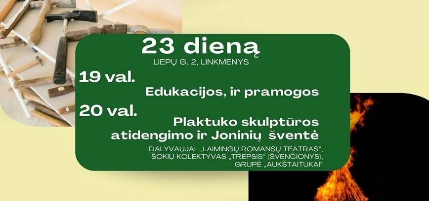 Edukacijos ir pramogos Linkmenų krašte
