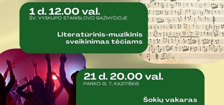 Šokių vakaras Kazitiškyje