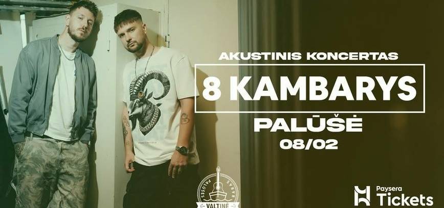 8 KAMBARYS akustiškai | Palūšės valtinė - baras 08.02