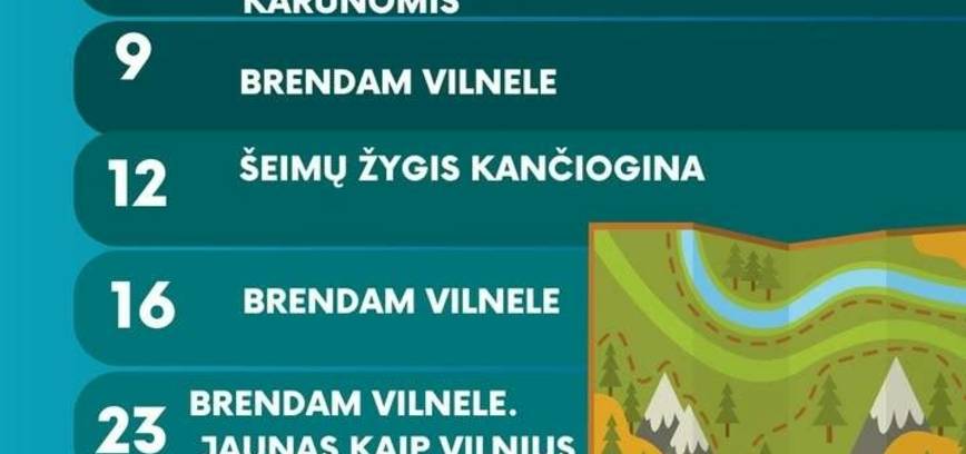 Žygiai upėmis River Hiking LT Liepos mėnesį