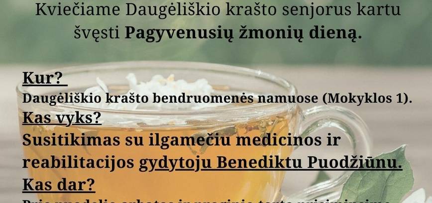 Susitikimas Daugėliškyje