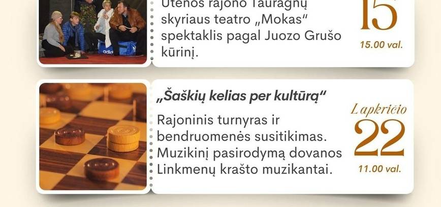 Padėkos šventė - vakaronė