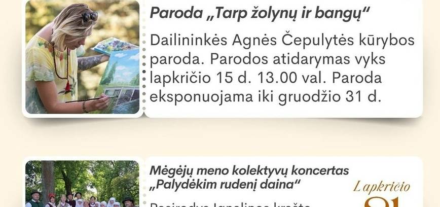 Mėgėjų meno kolektyvų koncertas 