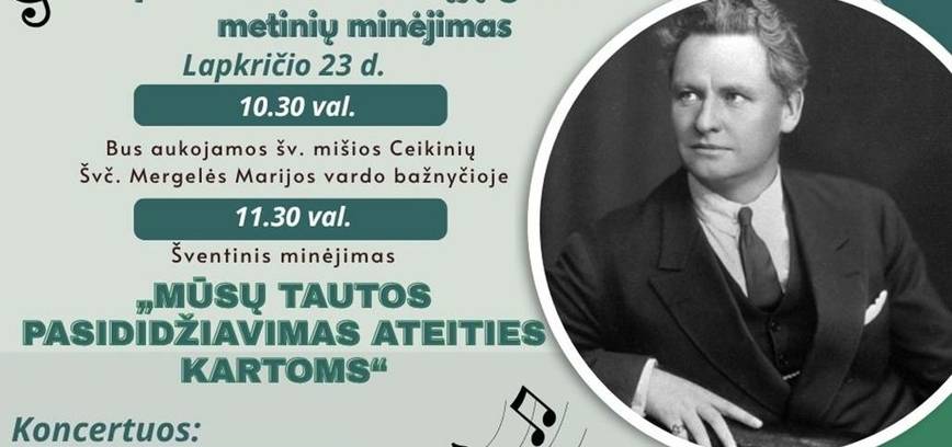 Kipro Petrausko 140-ųjų gimimo metinių minėjimas