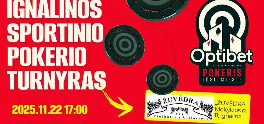 Pokerio turnyras Ignalinoje