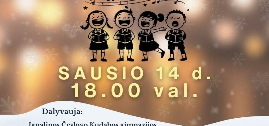 Neformalaus vaikų švietimo Kalėdinis koncertas „Lai Kalėdos šiluma sninga“