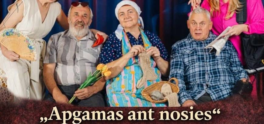 IRKC Vidiškių teatro studijos „Kadrai“ spektaklis „Apgamas ant nosies“