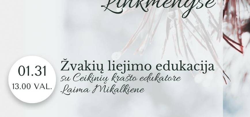 Sausio renginiai Linkmenyse