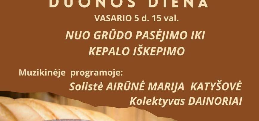 Tradicinė šventė: Šv. Agota – Duonos diena